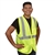 Cordova Class 2 Safety Vest, Lime, Zipper VZ261P