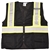 Cordova Cor-Brite Safety Vest, Black, VZB242P