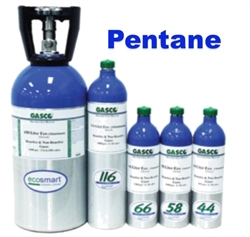 Gasco Pentane Calibration Gas Mixture, EcoSmart