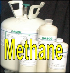Gasco Methane Calibration Gas Mixture