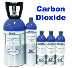 Gasco Carbon Dioxide Calibration Gas Mix, EcoSmart