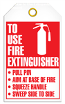 Fire Extinguisher & Inspection Tags, Grommets