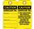 Caution Barricade Tags, Grommets