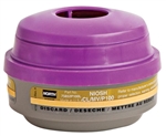 North Respirator Cartridge, Mercury/Chlorine/P100 75852P100L