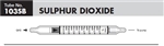 Sensidyne Sulfur Dioxide Gas Tubes, 0.02 - 0.3%, 103SB