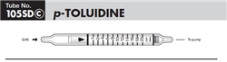 Sensidyne P-Toluidine Gas Detector Tube 105SDc, 2-20 ppm