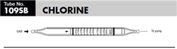 Sensidyne Chlorine Gas Detector Tube 109SB, 0.1-10 ppm