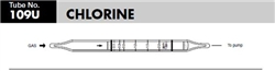 Sensidyne Chlorine Gas Detector Tube 109U, 0.05-2 ppm