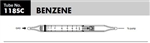 Sensidyne Benzene Gas Detector Tube 118SC, 1-100 ppm