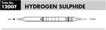 Sensidyne Hydrogen Sulfide Detector Tube 120GT, 0.25-4 gr/100 cf