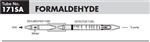 Sensidyne Formaldehyde Gas Detector Tube 171SA 20-1500 ppm