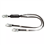 SafeWaze 6 Ft Lanyard Dual Leg, Snap Hooks FS88661-HW