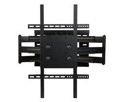 90 degree Rotating TV wall Mount spins Portrait Landscape extends 31 inches swivels left right 90 degrees - dual stud mounting - mounting hardware included