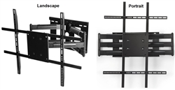 Vizio D55N-E2 Rotating Portrait Landscape wall mount