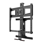 Above Fireplace Pull Down TV Wall Mount with Tilt/Swivel
