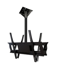 Dual Back to Back Flat Screen TV Ceiling Mount