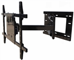 Samsung QN55Q60TAFXZA Q60T Series TV wall mount with 26 inch extension that allows 70 deg swivel left or right and has adjustable tilt to reduce glare