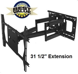 Dual-Arm Articulating Wall Mount