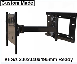 LG 55EG9200 Articulating TV Mount with 40 inch extension swivels left right 180 degrees
