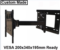 LG 55EG9600 Articulating TV Mount with 40 inch extension swivels left right 180 degrees