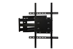 40in Extension Portrait- Landscape Rotating TV wall Mount with 180 deg swivel, 15 deg tilt VESA compatible - dual stud mounting