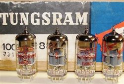 Brand New, MINT NOS, NOVEMBER 1973 Tungsram E88CC 6922 tubes. All tubes from the same date and batch code 2M. Made in Hungary. Non-corrosive alloy pins. Early 1970s Tungsram tubes are very desirable. These tubes are hard to find these days.