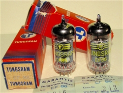 Brand New MINT NOS NIB Rare Feb-1964 Tungsram EF86 - Serialized with Guarantee Certificate. Made in Hungary. Non corrosive alloy pins. NOT relabeled RFT E. German tubes which are common. Tungsram made some of the finer tubes in Eastern Europe due to its