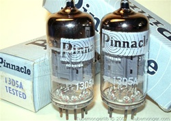Matched Pairs MINT NOS NIB Pinnacle 13D5/13D5A Industrial Grade 12AU7 ECC82 Tubes - Factory Aged and Tested. Tubes were made by Toshiba Japan for Pinnacle, one of the British Labels.