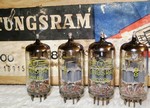 Matched Pairs MINT NOS 1971 Tungsram PCC88 7DJ8 tubes. 100 pcs Bulk Boxes have date codes of JAN, FEB and MARCH of 1971. Made in Hungary.