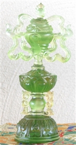 Statue Eight Auspicious Symbols, 07 inch, Glass