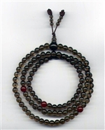 Mala Smoky Quartz, 06 mm, 108 beads