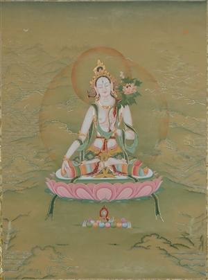 Thangka White Tara