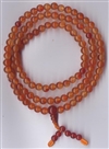 Mala Carnelian, 06 mm, 108 beads