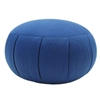 Zafu, Royal Blue, h=9", d=14.5"