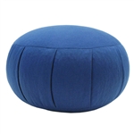 Zafu, Royal Blue, h=9", d=14.5"