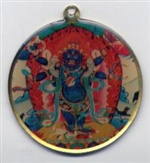 Deity Pendant Six-Armed Mahakala