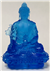 Statue Medicine Buddha, 4.5 inch, Glass