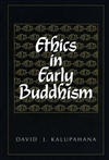 Ethics in Early Buddhism