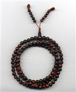 Mala Tiger Eye Red, 07 mm, 108 beads