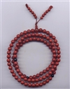 Mala Jasper Red, 08 mm, 108 beads