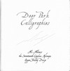 Deer Park Calligraphies <br>  By: H.H. 17th Karmapa Ogyen Trinley Dorje