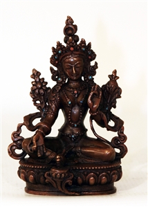 Statue Green Tara