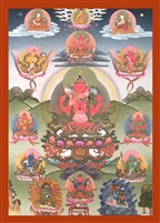 Gyalwa Gyamtso 5 x 7 inch