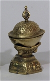 Kapala, brass, 5 inch height, 3.25 diameter