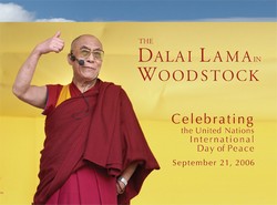 Dalai Lama in Woodstock