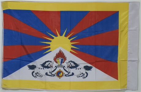 Tibetan National Flag, medium