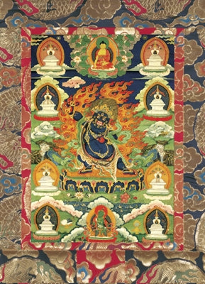 Vajrapani Bodhisattva, Laminated Card 5 x 7 inch
