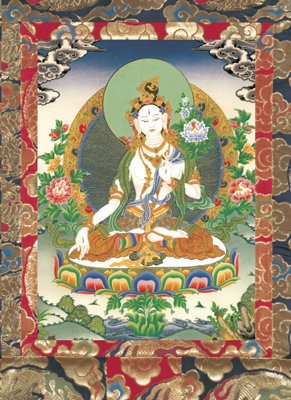 White Tara Longevity, Card Laminated