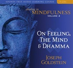Abiding in Mindfulness Vol. 2: On Feeling, the Mind & Dhamma (Audio CD)<br> By: Goldstein, Joseph