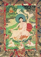 Milarepa 5x7, laminated